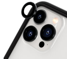 RhinoShield glazen iPhone 14 Pro / iPhone 14 Pro Max camera beschermer zwart