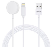 TechProtection UltraBoost Apple Watch USB-A kabel plus Lightning