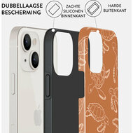 Burga Tough iPhone 13 hoesje Earth Shell