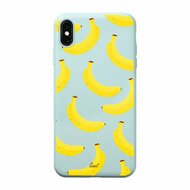 LAUT Tutti Frutti iPhone XS hoesje Banaan