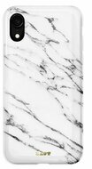 LAUT Huex Marble iPhone XR hoesje Wit