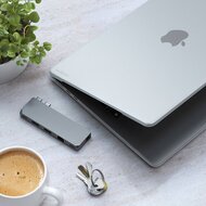 Satechi Eco MacBook Air 13,6 inch M2 hardshell doorzichtig