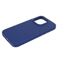 Decoded siliconen MagSafe iPhone 15 Pro hoesje blauw