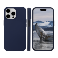 dbramante1928 Iceland Ultra D3O MagSafe iPhone 15 Pro&nbsp;duurzaam hoesje blauw