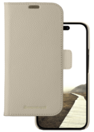 dbramante1928 New York iPhone 15 Pro 2 in 1 wallet hoesje sand