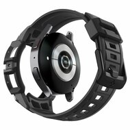 Spigen Rugged Armor Pro Galaxy Watch 6 40 mm hoes + bandje Zwart