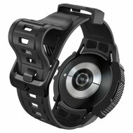 Spigen Rugged Armor Pro Galaxy Watch 6 40 mm hoes + bandje Zwart