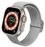 Rhinoshield Braided Apple Watch 49 / 45 / 44 mm bandje Grijs