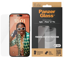 PanzerGlass originele Glazen iPhone 15 Pro Max&nbsp;screenprotector