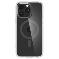 Spigen Ultra Hybrid MagSafe iPhone 15 Pro hoesje graphite