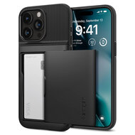 Spigen Slim Armor CS iPhone 15 Pro hoesje zwart