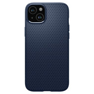 Spigen Liquid Air iPhone 15 Plus hoesje navy