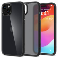 Spigen Ultra Hybrid iPhone 15 Plus hoesje frost zwart