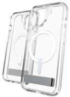 ZAGG Crystal Palace&nbsp;Kickstand MagSafe iPhone 15 hoesje transparant