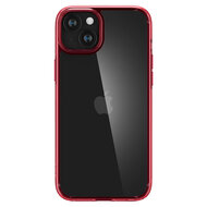 Spigen Ultra Hybrid iPhone 15 hoesje rood