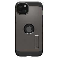 Spigen Tough Armor iPhone 15 hoesje gun metal