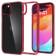 Spigen Ultra Hybrid iPhone 15 Plus hoesje rood