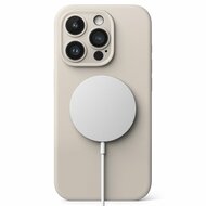 Ringke Silicone MagSafe iPhone 15 Pro Max hoesje beige