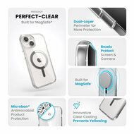 Speck Presidio Perfect Clear MagSafe iPhone 15 hoesje transparant