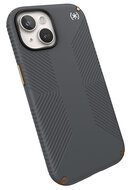 Speck Presidio 2 Grip iPhone 15 hoesje grijs