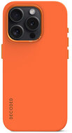 Decoded siliconen MagSafe iPhone 15 Pro hoesje oranje