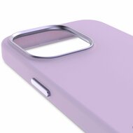 Decoded siliconen MagSafe iPhone 15 Pro Max hoesje lavender