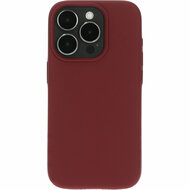 Mobiparts Silicone iPhone 15 Pro hoesje rood
