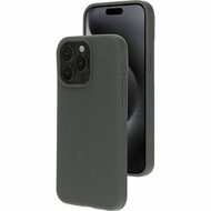 Mobiparts Silicone iPhone 15 Pro hoesje grijs