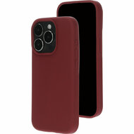 Mobiparts Silicone iPhone 15 Pro Max hoesje rood