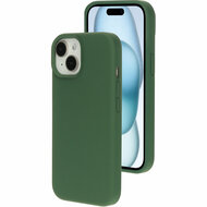 Mobiparts Silicone iPhone 15 hoesje groen