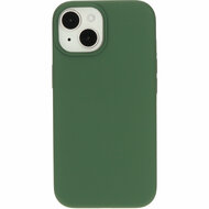 Mobiparts Silicone iPhone 15 hoesje groen