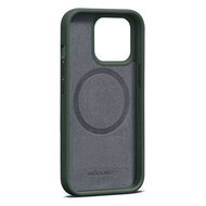 Woolnut leren MagSafe iPhone 15 Pro hoesje groen