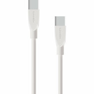 Mobiparts USB-C naar&nbsp;USB-C kabel 1 meter wit