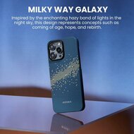 Pitaka MagEZ 4 MagSafe iPhone 15 Pro hoesje Galaxy