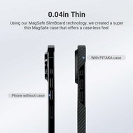 Pitaka MagEZ 4 MagSafe iPhone 15 Pro Max hoesje 600D