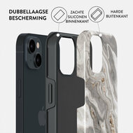 Burga Tough iPhone 15 hoesje snowstorm