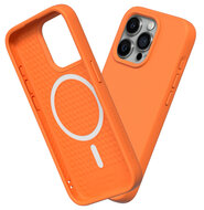 RhinoShield SolidSuit iPhone 15 Pro hoesje oranje