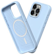 RhinoShield SolidSuit iPhone 15 Pro hoesje glacier