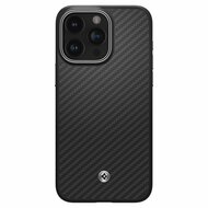 Spigen Enzo Aramid iPhone 15 Pro Max hoesje zwart