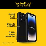 Otterbox Fre iPhone 15 Pro waterdichte hoesje paars