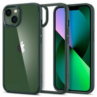 Spigen Ultra Hybrid iPhone 13 hoesje groen