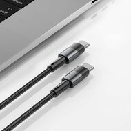 TechProtection UltraBoost USB-C naar USB-C&nbsp;kabel 100 watt 50 centimeter
