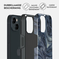 Burga Tough iPhone 14 hoesje Navy Trench