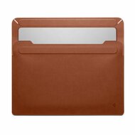 Spigen Valentinus MacBook 13 / 14 inch sleeve bruin