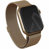 Burga Metal Mesh Apple Watch 41 / 40 mm bandje goud