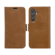 dbramante1928 leren Lynge Galaxy S24 2 in 1 wallet hoesje tan