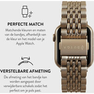 Burga Chic Royal Apple Watch 45 / 44 mm band goud