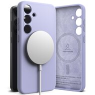 Ringke Siliconen Magnetic Galaxy S24 hoesje lavender