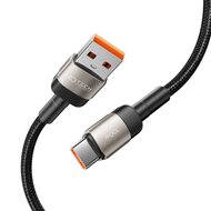 TechProtection EVO USB-C naar USB-A&nbsp;kabel 200 centimeter titanium