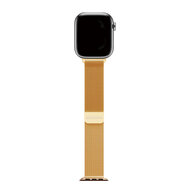 Decoded Milan Traction Apple Watch 41 / 40 mm bandje goud
